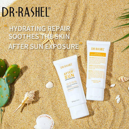 Dr. Rashel After Sun Soothing And Cooling Gel Enriched With Aloe Vera And Vitamin E Reduce Sun Burns Rehydrates The Skin Reduce Redness or Inflammation 60g