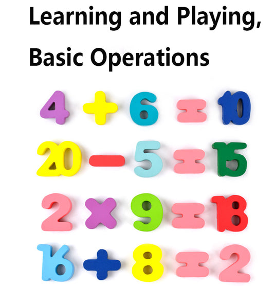 kid's Early Education Toy Alphabet Number Puzzle Wooden Building Block Toys Alphabet puzzle