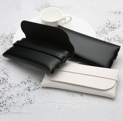 Classic Glasses Case With Cloth Protective Case Cover For Women Men Portable Sunglasses Bag Box Reading Eyeglasses Box Eyewear Storage Case