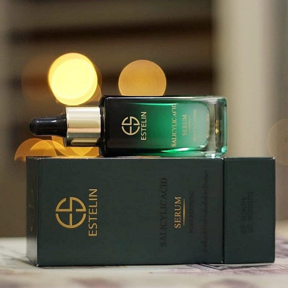 Estelin Salicylic Acid Serum Pore Refining Tighten and refine Balance Oil Secretion Better Skin Texture
