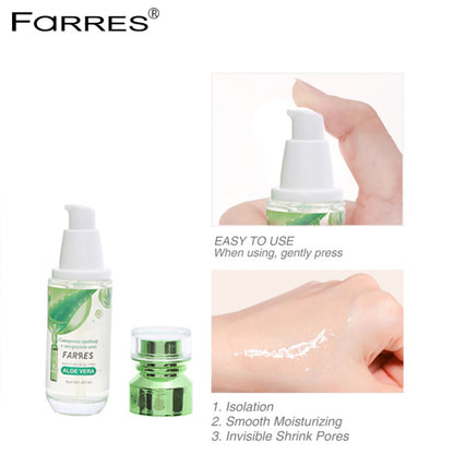 Farres 2 In 1 Aloe Vera Primer With Essence Serum Soothes & Oil-Free
