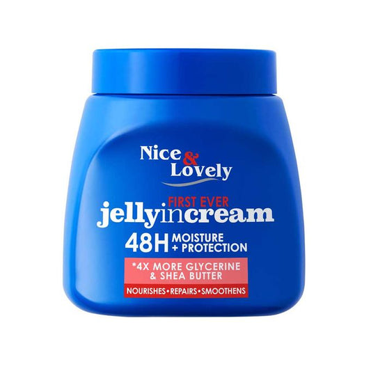 【Clearance Sale】Nice & Lovely Jelly In Cream Ultra Moisturizing Shea Butter 302g