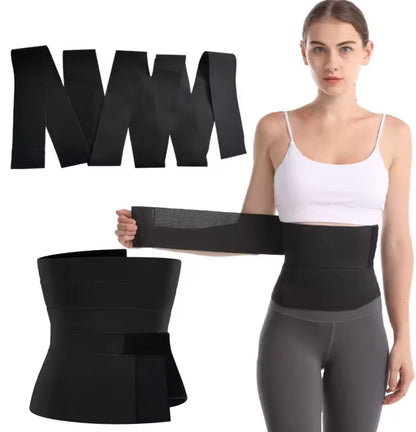 New Waist Trainer Shaperwear Belt Women Slimming Tummy Wrap Belt Resistance Bands Corsets Body Shaper Snatch Me Up Bandage Wrap