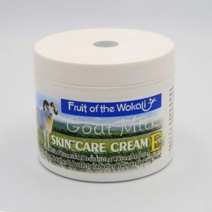 Fruit Of The Wokali Goat Milk & Vitamin E Skin Care Cream, Revitalizing Whitening Series