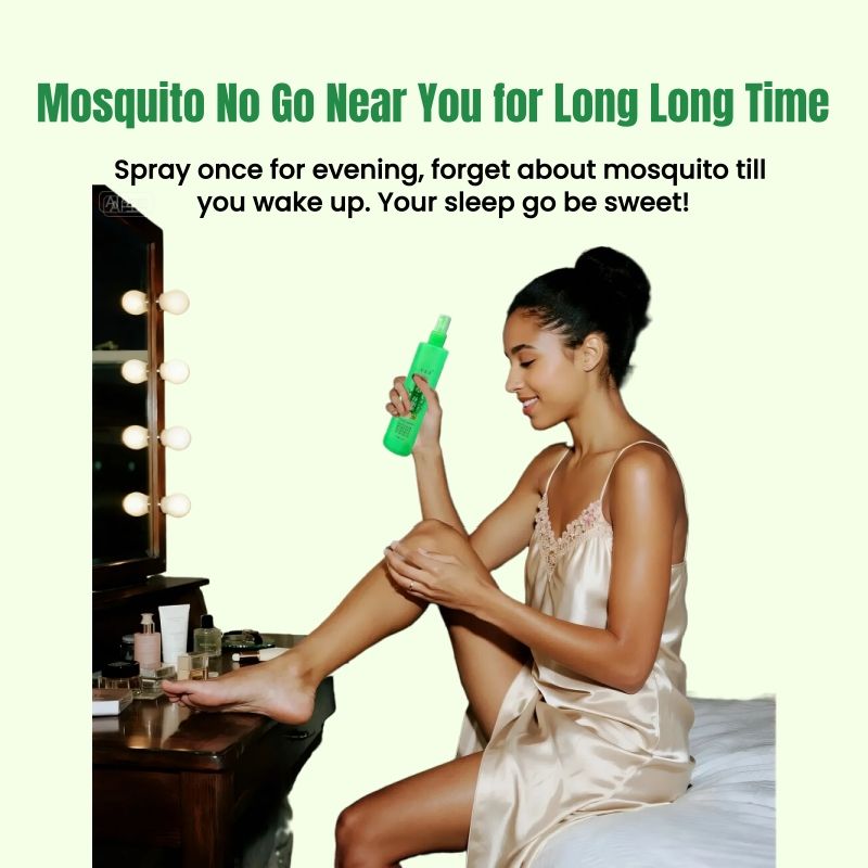 2pcs Natural Herbal Mosquito Repellent Spray Florida Water Cool Body Spray Anti-Mosquito Bites Anti-itch Repel Mosquitoes Relieve Itching Antibacterial Care Skin Feels Fresh Scent Childcare SkinCare