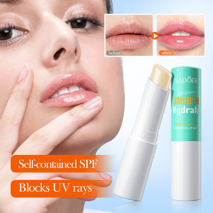 Sun Protection Lip Balm Whiten Hydrate Suncream Lip Balm Smooth Moisturizing Soft Lip Nourish Prevent Dryness Minimizes LipLines