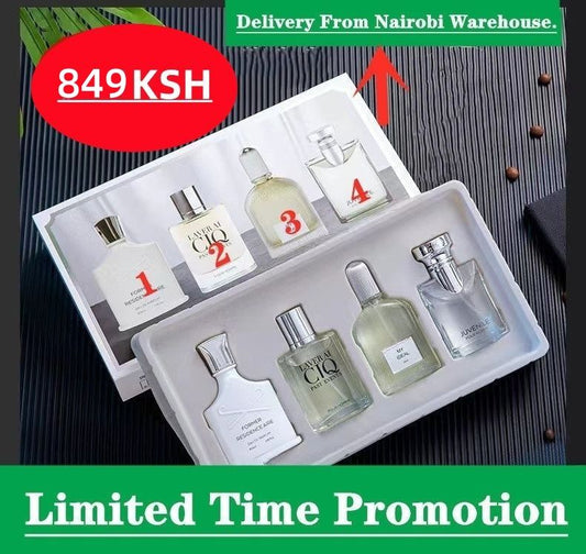 Men's perfume suit has 4 different fragrances Classic Long Lasting Fragrances Deodorants Gift