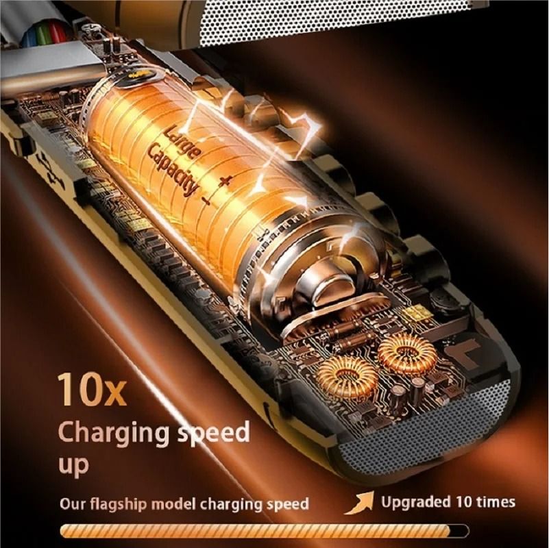 2025 New Upgrade Wireless Bluetooth Earphones LED Display Super Power Neckband Magnetic Bass Sports Earphones Headphones Noise Reduction Headsets