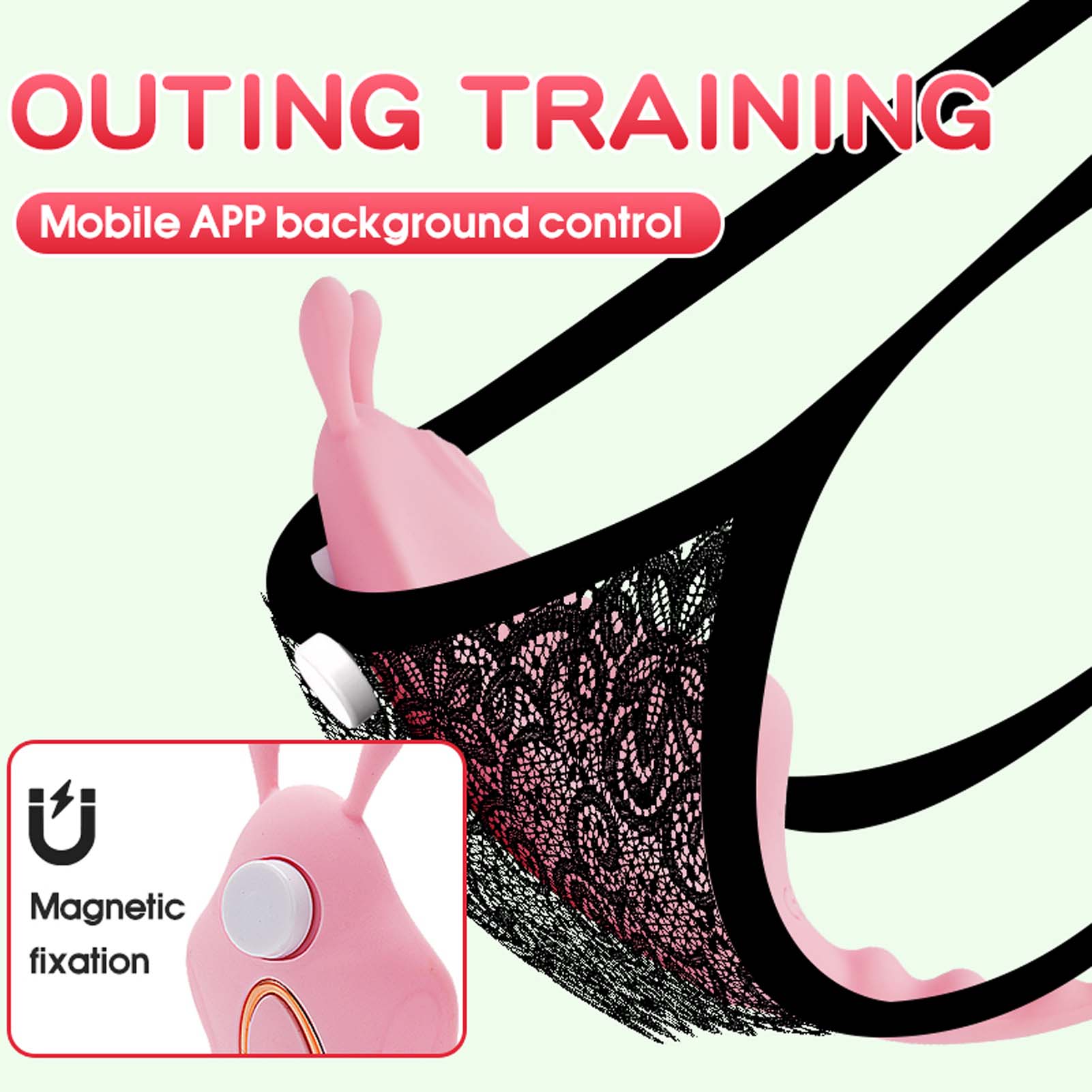 APP Remote Control Vibrator Wearable Wireless Clitoris Stimulator Smart Long Distance Vibrating Panties with Magnetic Clip Mini Bullet Clit Nipples Teaser Silicone Adult Sex Toy for Women Couples
