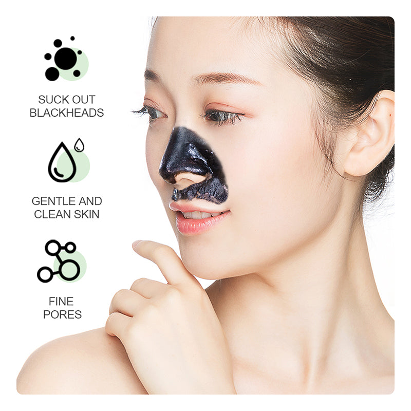 SADOER Blackhead removing, pore shrinking, acne removing, nasal mask for deep cleaning, tear off, facial mask for men and women