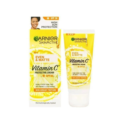【Discounted】Garnier Even & Matte Vitamin C Sunscreen SPF30 50ml
