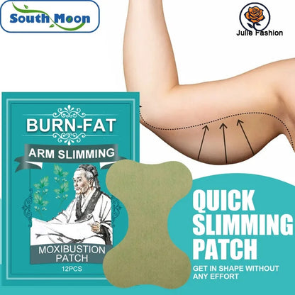 Thin Arm Patch Weight Loss Stickers Cellulite Removal Fat Burning Slimming Body Massage Shaping Care Herbal Plaster