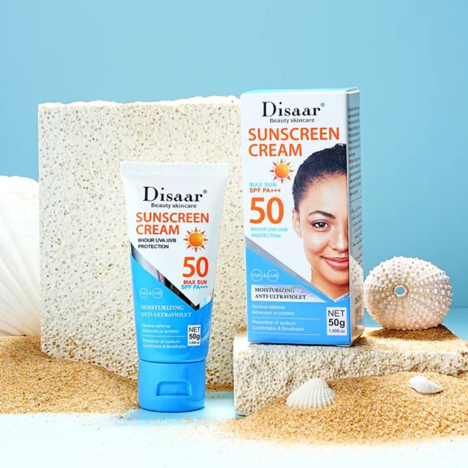 Disaar Suncream Cream Max Sun SPF 60 PA+++ UVA UVB Protection Nourishing & Moisturizing