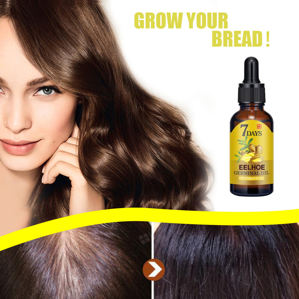 Hair Growth Products Ginger Fast Growing Hair Essential Oil Beauty Hair Care Prevent Hair Loss Oil Scalp Treatment For Men Women