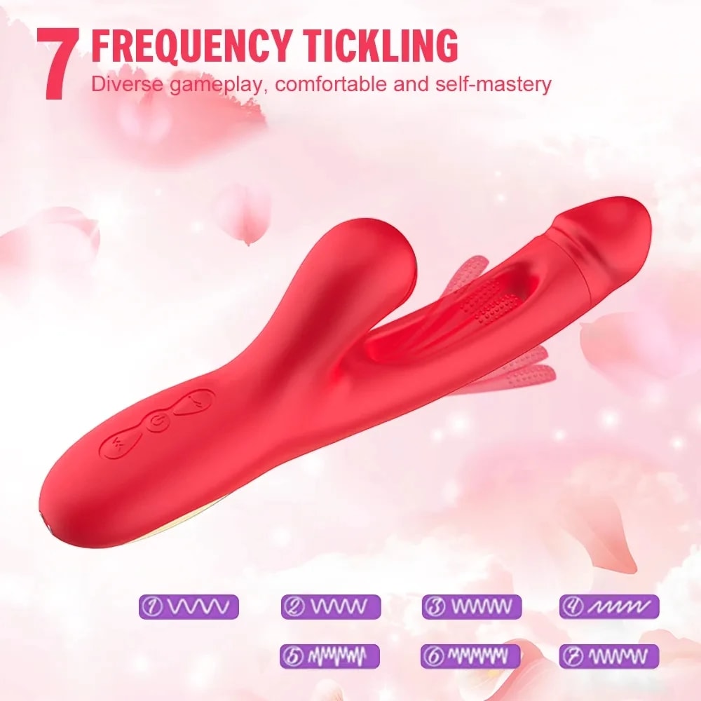 3 In 1 Sucker Patting Vibrator For Women Clitoris Stimulator G-Spot Powerful Vibro Dildo Wand Female Clit Sucker Adult Sex Toys