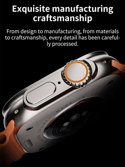 RichRipple Smart Watch Series 11 Ultra white Case with fashion Sport Band M wireless charging Fitness Tracker Blood Oxygen & ECG Apps Always-On Retina Display Water Resistant SmartWatch