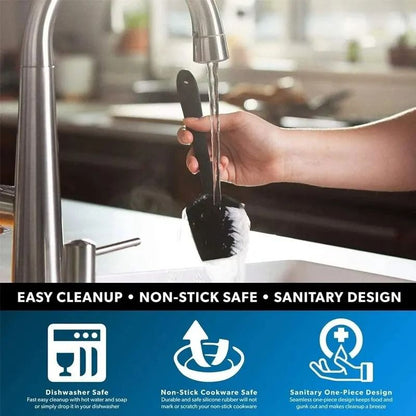 7 Pieces Silicone Spatula Set Food Grade Non Stick Heat Resistant Spatulas Turner for Cooking Baking Mixing Bakeware Tools Cooking Utensils