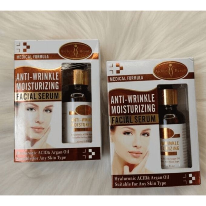 Aichun Beauty Anti-Wrinkle Moisturizing Face Serum With Hyaluronic Acid & Argan Oil Facial Skin Care