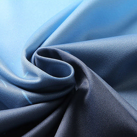 Niche Design Short-Sleeved Shorts Men's Snow And Ice Sportswear Casual Loose Gradual Change