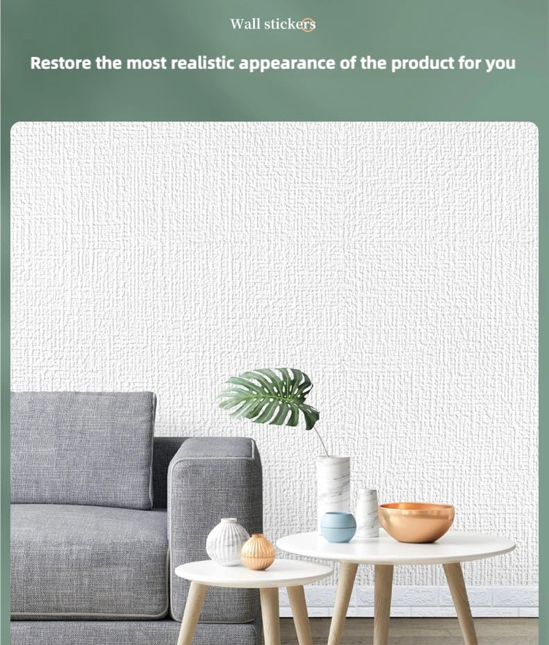 Adhesive Foam Wallpaper DIY 3D Wall Panel Living Room Brick Stickers Bedroom Kids Room Brick Papers Home Wall Decor
