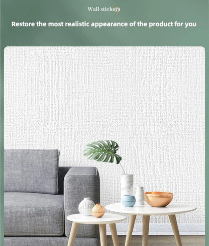 Adhesive Foam Wallpaper DIY 3D Wall Panel Living Room Brick Stickers Bedroom Kids Room Brick Papers Home Wall Decor