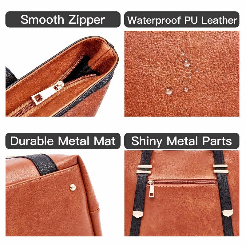 Mateamoda Handbags Tote Women Bags Laptop Bags Ladies Briefcase Large Capacity