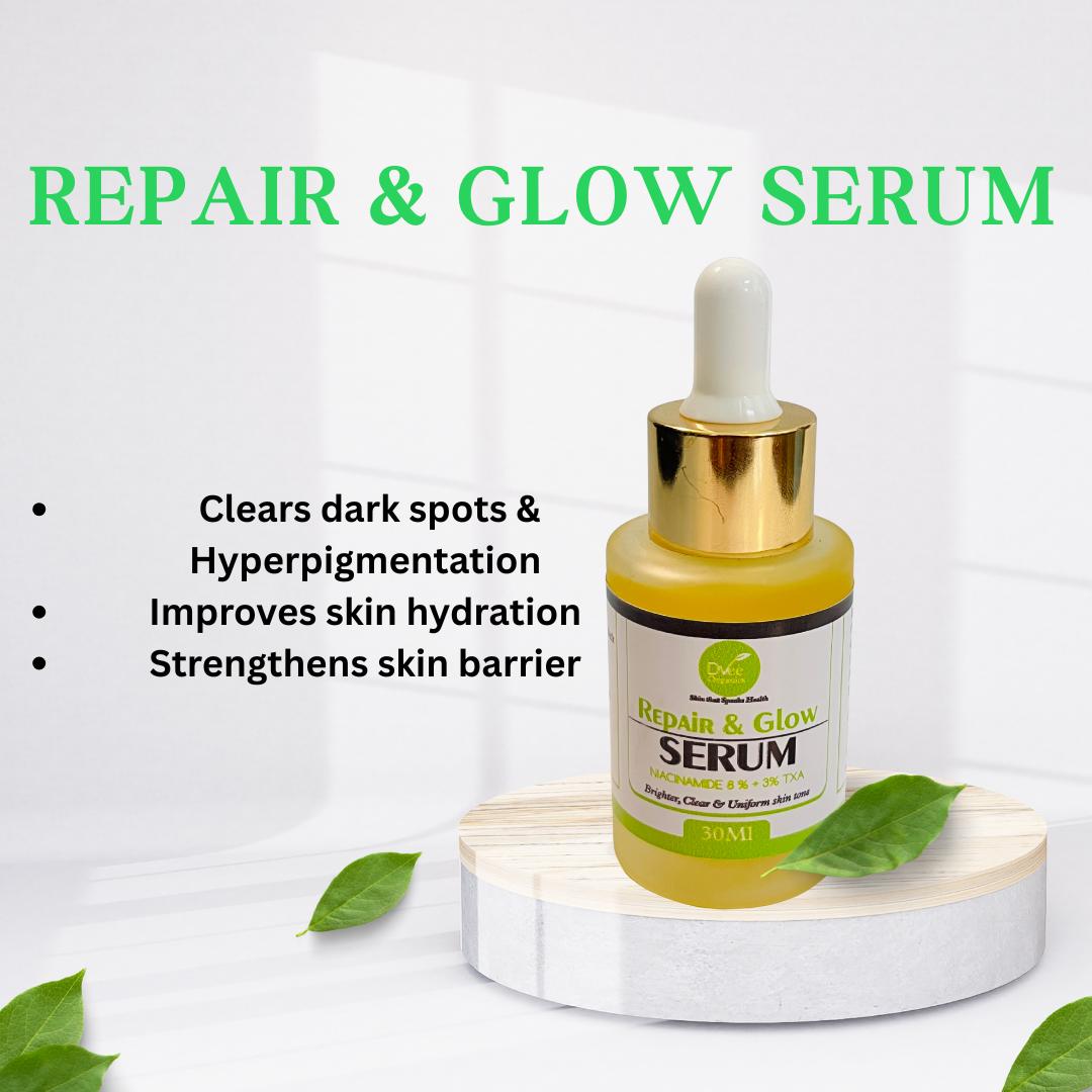 Repair and Glow Serum - Dvee Organics - For Brighter, Clear and Uniform Skin Tone
