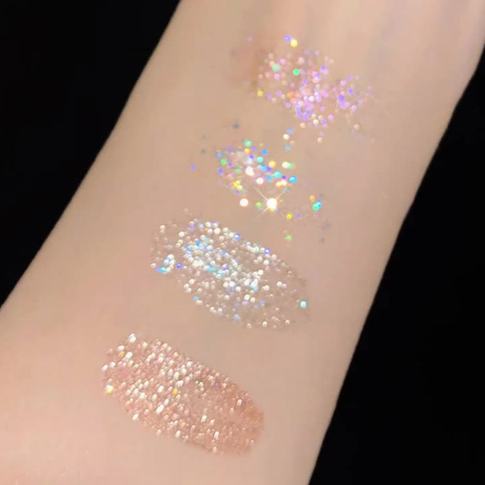 One tear Liquid Eyeshadow Glitter Glitter Highlighter Liquid Waterproof Pearlescent Brightening Sleeper Silkworm Eyeshadow tray