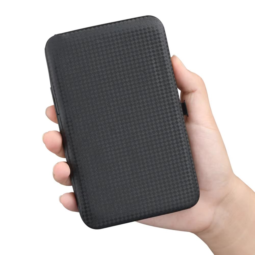 Stainless Steel 7-Piece Nail Set Elegant Black Nail Clippers Nail Clippers Nail File Full Manicure Beauty Tools