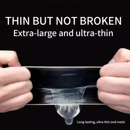 OLO large ultra-thin genuine condom, men's special large penis condom, 56mm, naked inserted into the penis condom