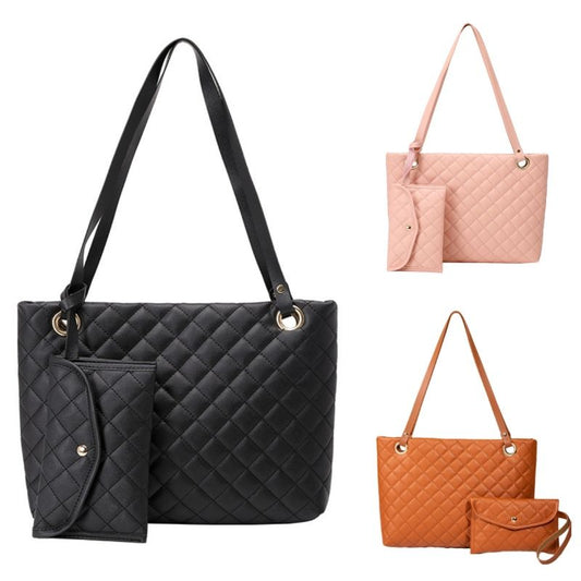 2 PCS Handbags Women Bags Ladies Bag Purse Shoulder Bag Tote