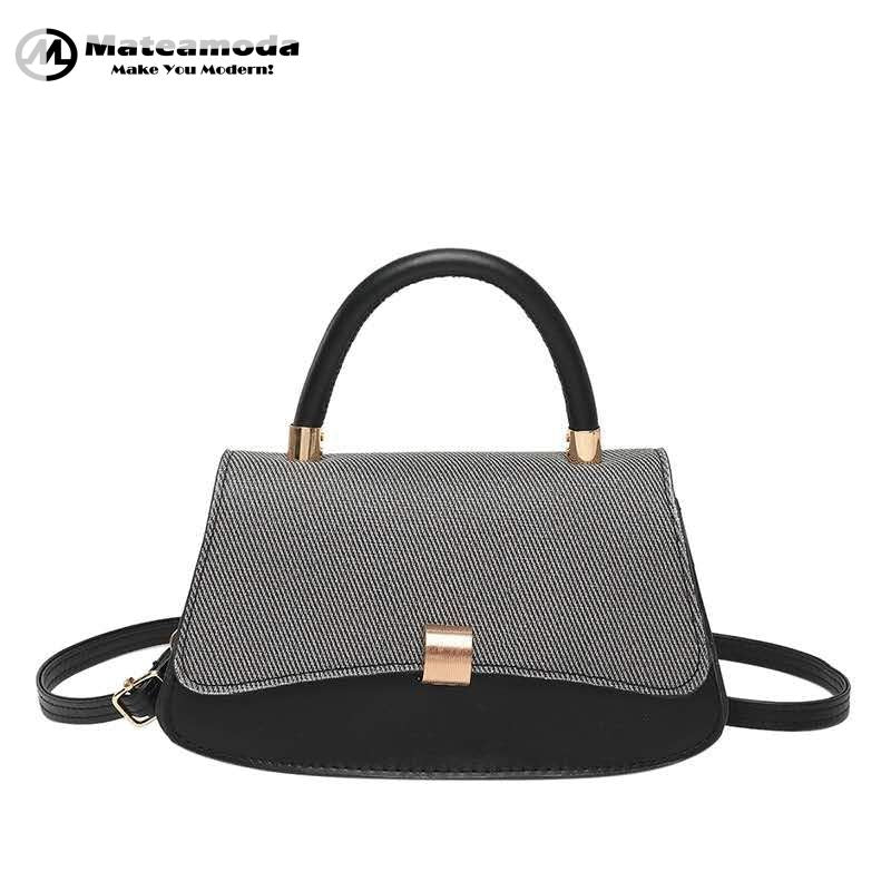 Mateamoda Elegant and Compact Structured Satchel Bag Sling Bag Crossbody Bag