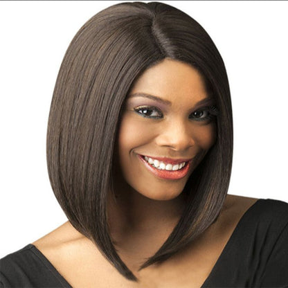 Women Hair Straight Bob Wigs 10Inch Brazilian Remy Hair Short Bob Human Hair Wigs Clip in U Part Wig Human Hair