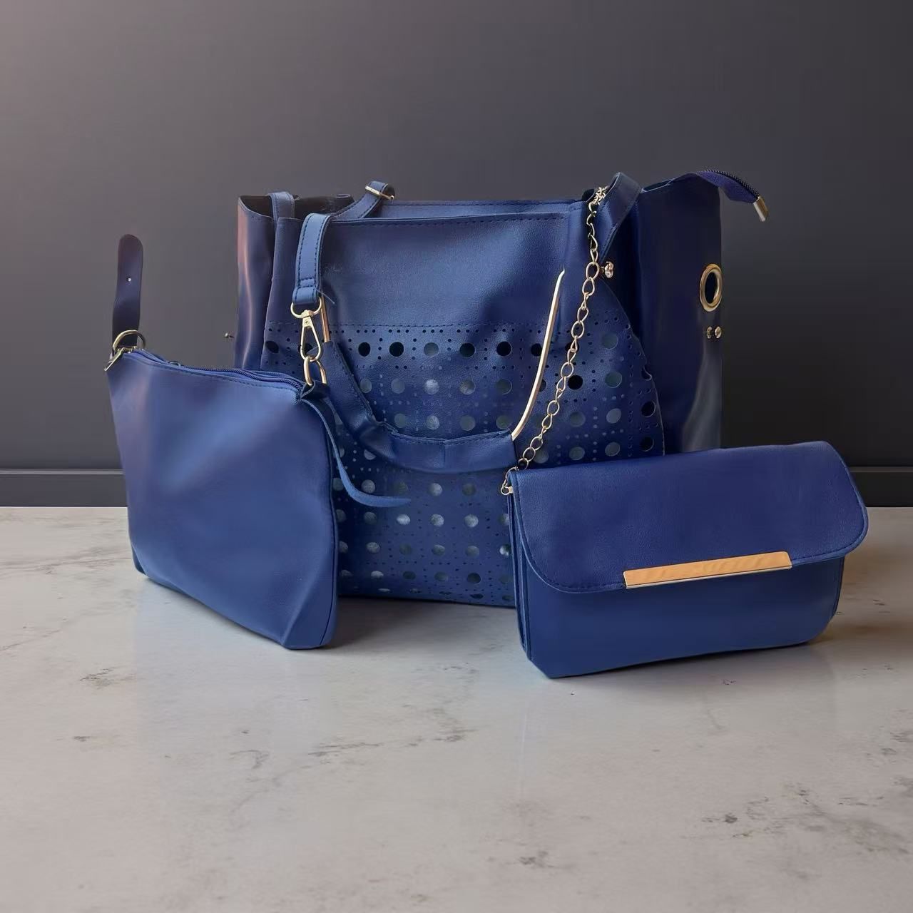 3 PIECES Ladies Shoulder Casual Bag girl Handbags for Ladies Tote Bags Crossbody Bags for Women Fashion Female Handle Shoulder Shoulder Bag Fast delivery within 1-5 days