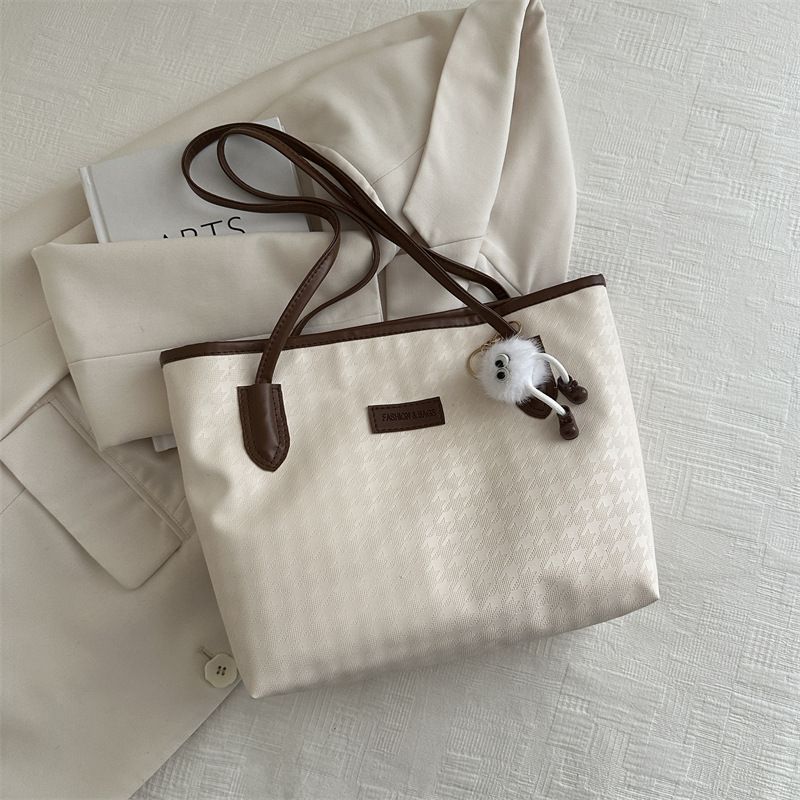 Polka Dot Print Bow Tote Bag for Women 2024 – Trendy, Stylish, Large-Capacity Casual Shoulder and Handbag