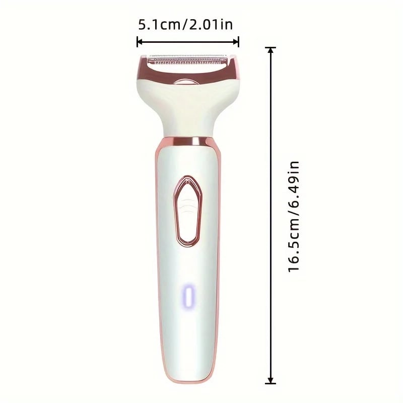 4 in 1 Electric Razor for Women Full Body Hair Trimmer Arm Armpit Private Hair Removal Instrume Lady Shaver Body Hair Removal Epilator Painless Cordless Trimmer Razor Gifts For Women