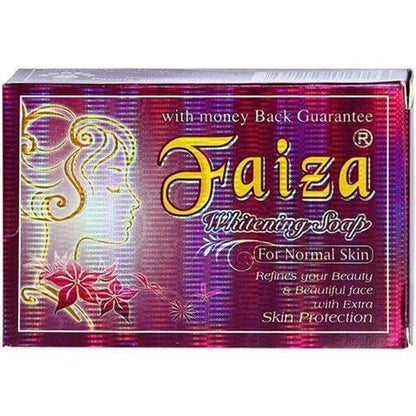 3 Pack Faiza Beauty Soap - 100 gm Whitening Soap, For Bathing, Normal Skin Type Refines Your Beauty & Beautiful Face with Extra Skin Protection No Artificial Fragrances