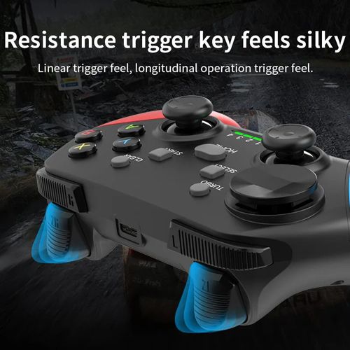New Arrivals Bluetooth Game Consoles Controller 2.4G Wireless BT 5.0 Game Controller for Switch Pro PC Android Phone IOS Tablet Smart TV PS3 PS4 Gamepad Joystick Control with Turbo Vibration
