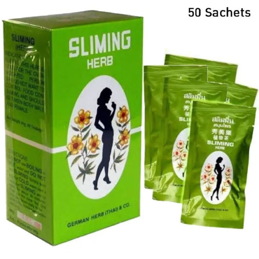 German Herb (Thai) & Co Sliming Herb Green Tea, 50 Satchets