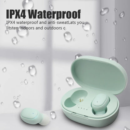 RichRipple A6S Plus Bluetooth Earphone TWS Sports Earbuds Touch Mini Wireless Bluetooth Earpods 5.0 Touch Earphone