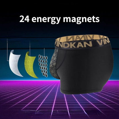 Man Magnetic Therapy Boxers England Technology Body Improve Sexy Lingerie Sex Time Health Care Underwear Penis Pouch Underpants