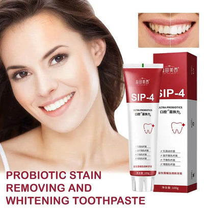 Probiotic Caries Toothpaste SP4 Whitening Repair Tooth Decay Paste Cleaner Teeth Remover Plaque Fresh Breath Oral Care