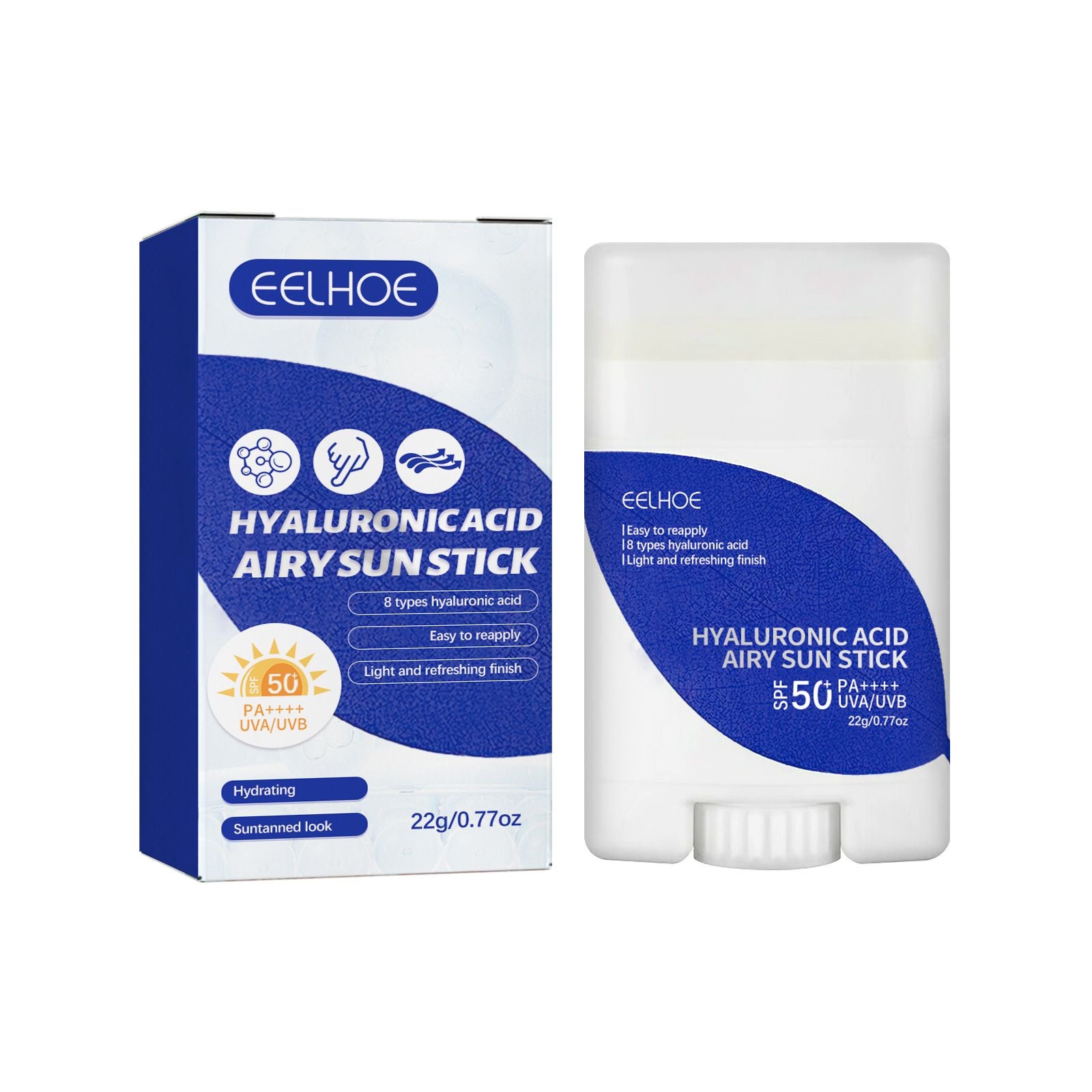 EELHOE Hyaluronic Acid Airy Sun stick,PA++++/SPF50