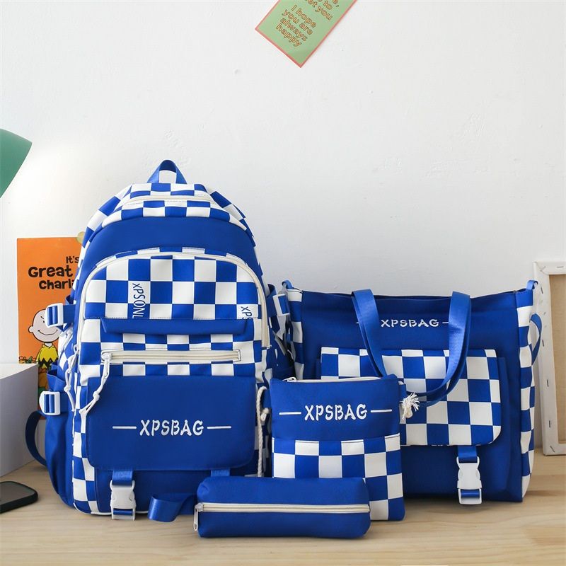 4 PCS/Sets Handbags Backpacks Women Bags School Bags Ladies Bags Bookbags Laptop Bags Satchels