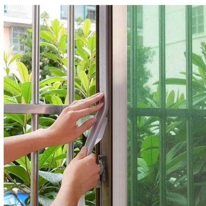 Door Window Sealing Strips Sound-Proof Foam Weatherstrip Noise Insulation Draft Excluder Bottom Seal Strip Blocker Wind Guard