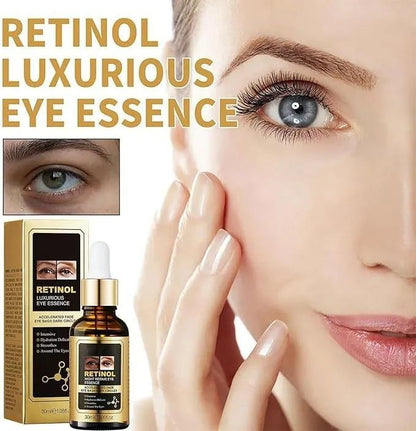 SADOER Retinol Eye Serum Anti Dark Circle Eye Bags Removal Dark Circles Puffines Whitening Lightening Cream Wrinkle Removal Serum Eyes Firming Skin Care Beauty