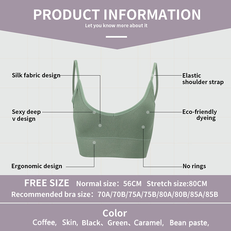 Comfortable Women Lingerie Elastic Gathering Bralette Push Up Bra Ladies Underwear Sports Bra Women Crop Tops Bra Tube Top Female Streetwear Sleeveless