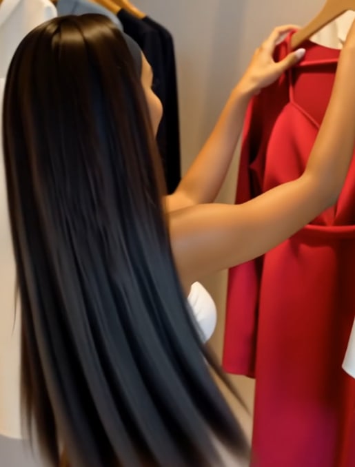 Synthetic Yaki Kinky Straight Wigs - 26 Inch 1B Black | Adjustable Headband & Natural Look(African Women, Protective Style, Quick Install, Realis,Birthday Gift)