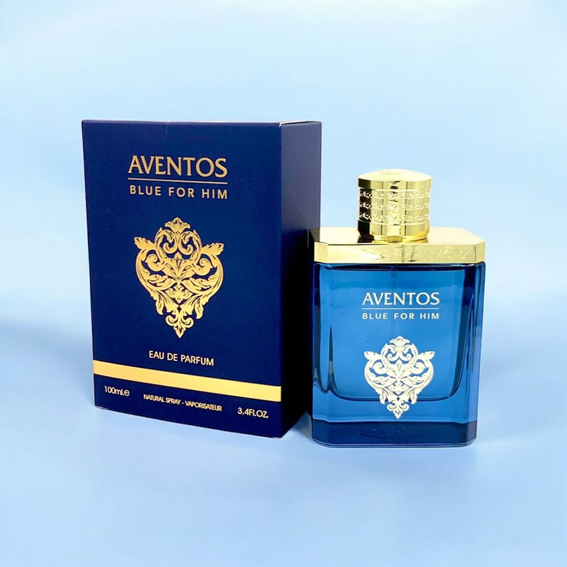 Fragrance World Aventos Blue For Him Eau de Parfum 100ml