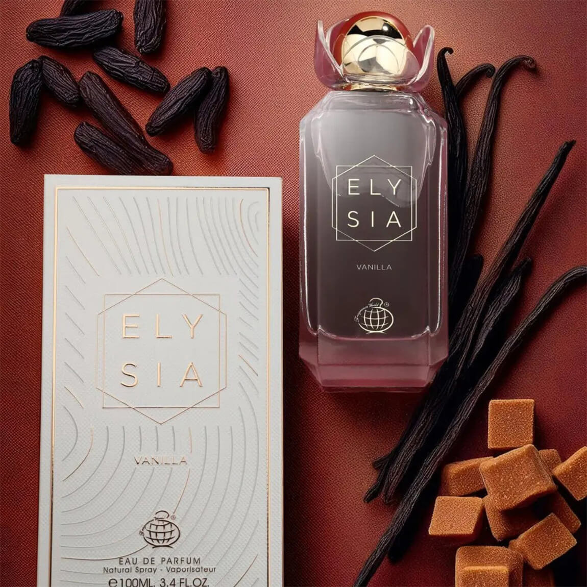 Fragrance World Elysia Vanilla Eau de Parfum 100ml